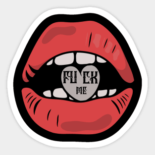 Lips and love Sticker